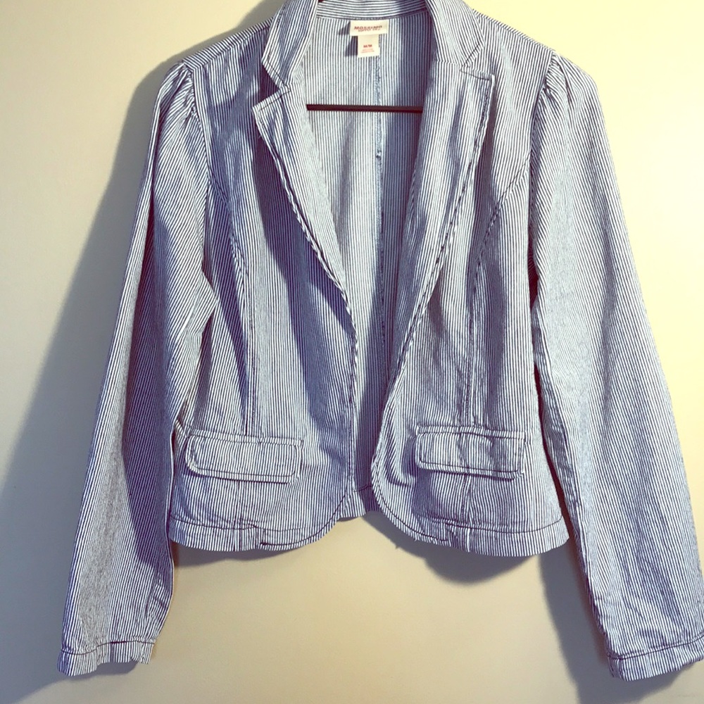 Striped Denim Jacket